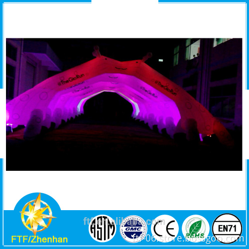 Christmas LED Light Inflatable Arch for Sale